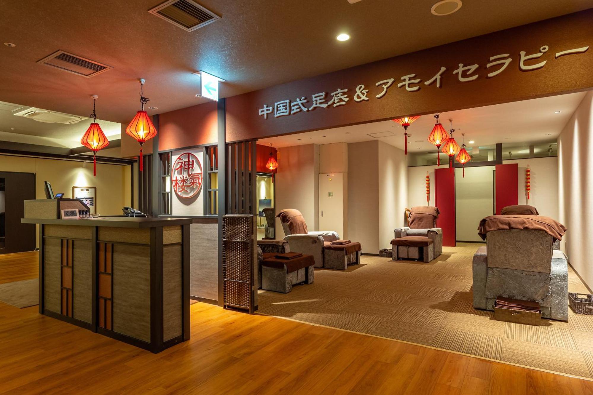 Tokyo Toyosu Manyo Club Hotel Bagian luar foto