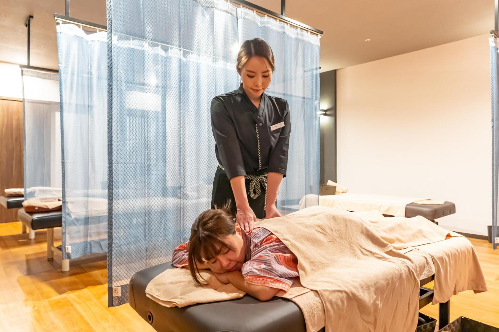 Tokyo Toyosu Manyo Club Hotel Bagian luar foto